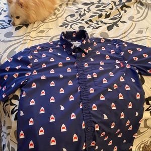 Men’s M RSVLTS The Roosevelts Chomp SS Button